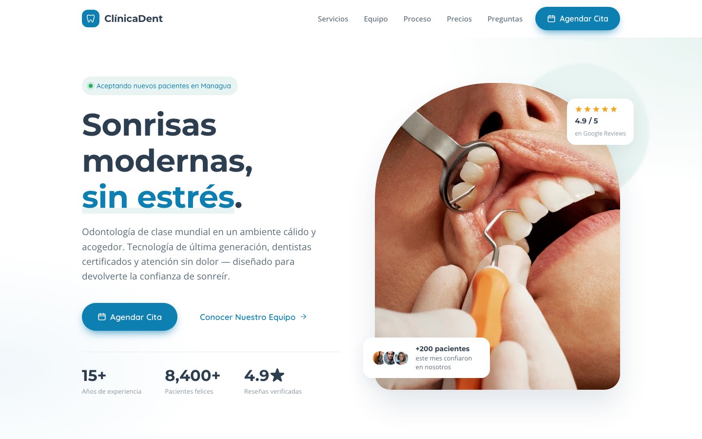 Preview de ClinicaDent